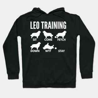 Leo Training Leonberger Tricks Hoodie